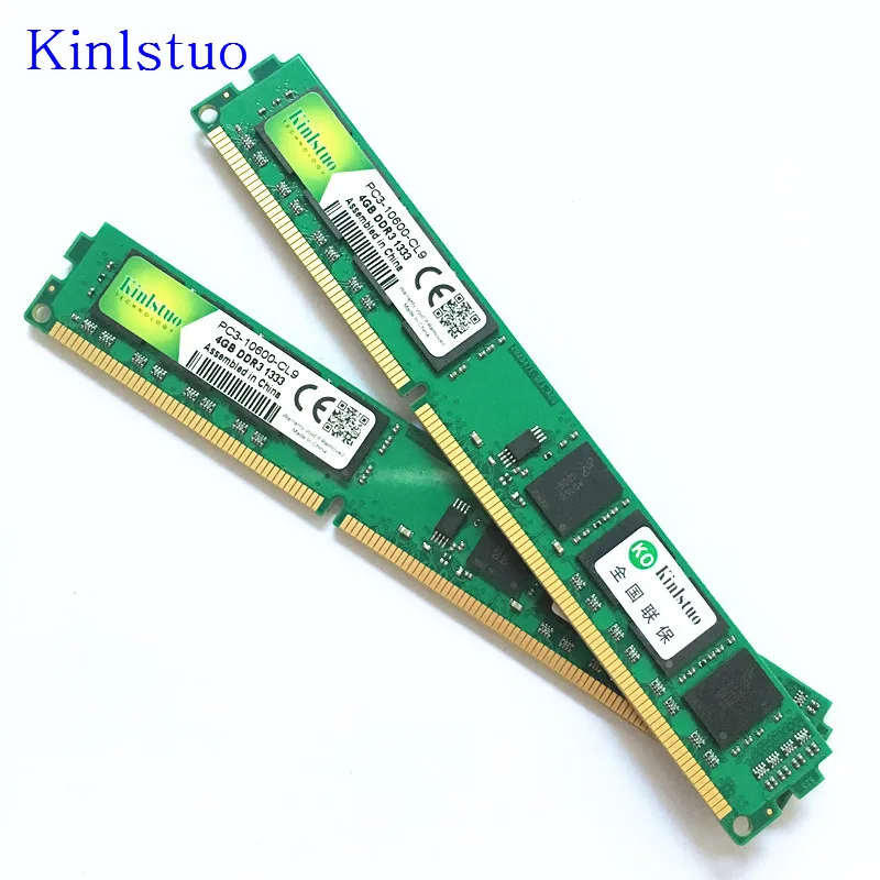 Kinlstuo Nuovo Ddr3 4Gb 1600/1333 Mhz Pc3-12800/10600 Memoria Desktop Ddr3 Per Tutte Le Schede Madri Ram Dimm Buona Qualità