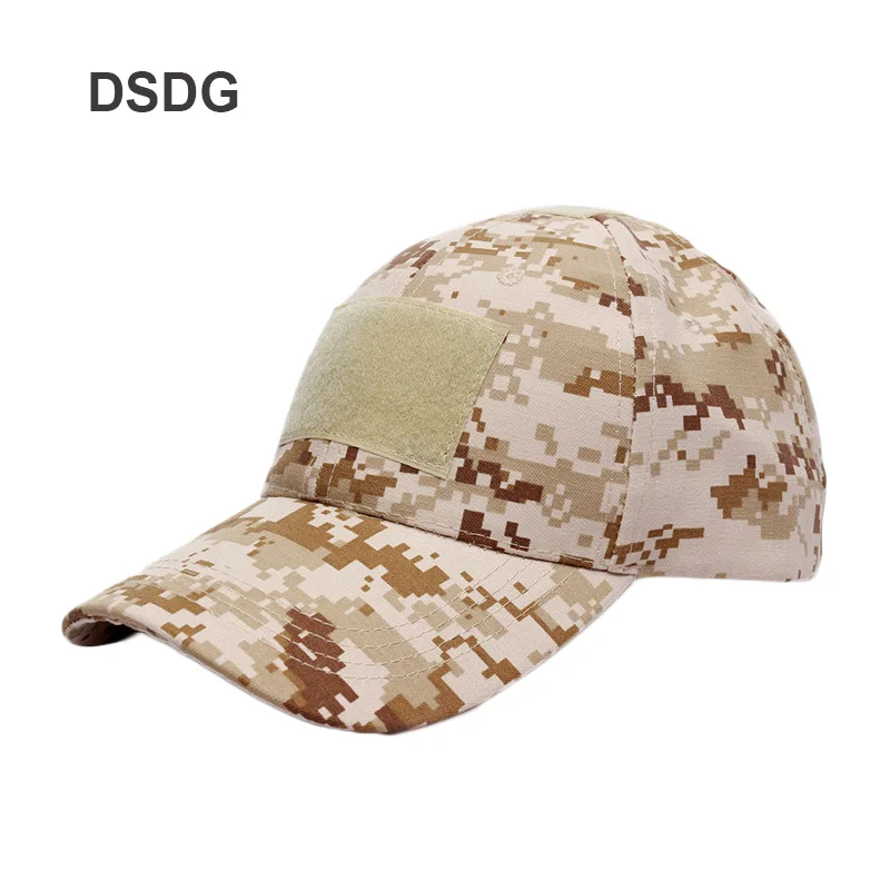 DSDG Тактическая бейсболка кепки с полосками Военная армейская камуфляжная кепка камуфляжная шляпа простота занятия спортом на свежем воздухе, Охота Кепка шляпа для мужчин и женщин шапки - Цвет: DSDG