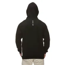 Мужские повседневные толстовки для фитнеса, брендовая одежда черного и винно-красного цвета, Мужская толстовка для бодибилдинга, облегающие куртки с капюшоном