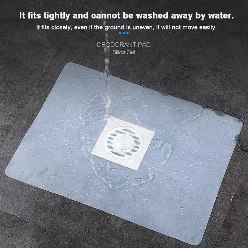 OPP Bathroom Drain Cover Silicone Floor Drain Deodorant Pad Toilet