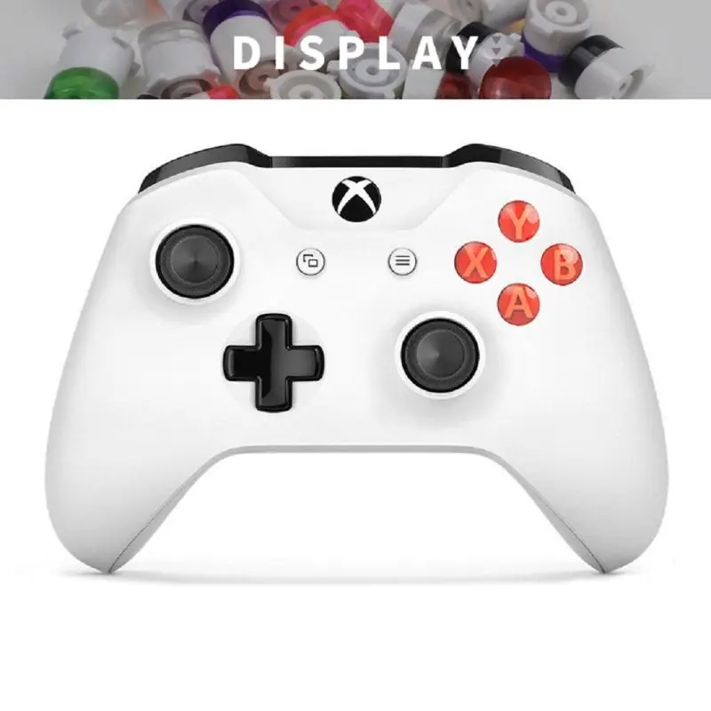 Набор модов ABXY для XBOX One Slim/Xbox Elite кнопки управления 10 цветов прозрачная ремонтная