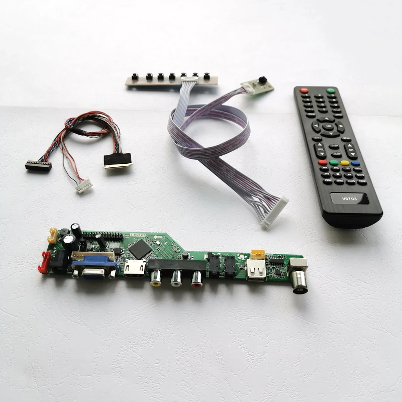 Fit Lp156wha/lp156whb/lp156whu Wled 40pin Lvds Vga+audio+usb+rf 15.6 ...