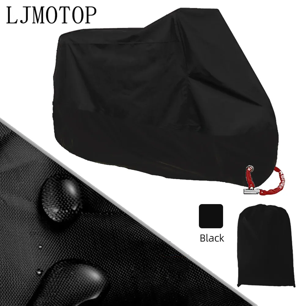 

For Honda VTR1000F CBR 125 300 500 R F FA X RC51 Motorcycle Cover Universal Outdoor UV Scooter waterproof Rain Dustproof Cover