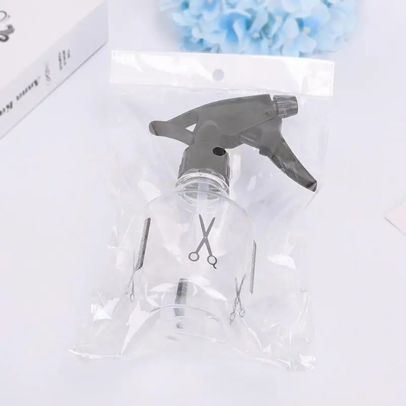 Barber Plastic Spray Bottle Hairdressing Water Mist Sprayer DIY Hair Styling Tool High-durability Exquisite Transparent Bottle