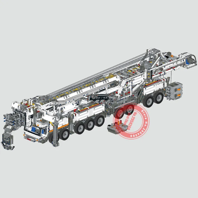 Clearance New MOC RC Motor Power Functions Crane LTM11200 Fit Legoings Technic MOC-20920 Kits Building Blocks Bricks Diy Toy Gift 2