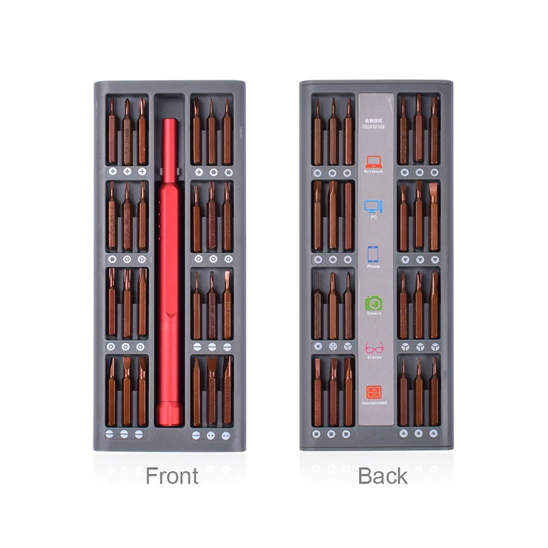 

Screwdriver Set 48 In 1 Magnetic Screwdriver Bit Set Precision Slotted Phillips Torx Screwdriver Bits Repair Phone PC Tools