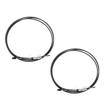 2 шт черный Дроссельный пульт дистанционного управления кабель для Yamaha моторы-11 футов 3,35 метров