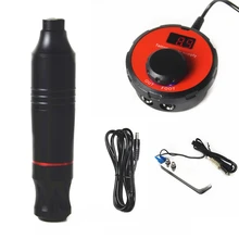 Набор для перманентного макияжа, ротационная ручка, машинка для татуировки, комплекты мини-тату с педалью мощности, набор для студии