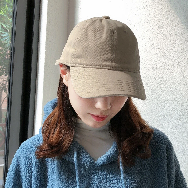New Black Hat Women Cotton Baseball Cap 