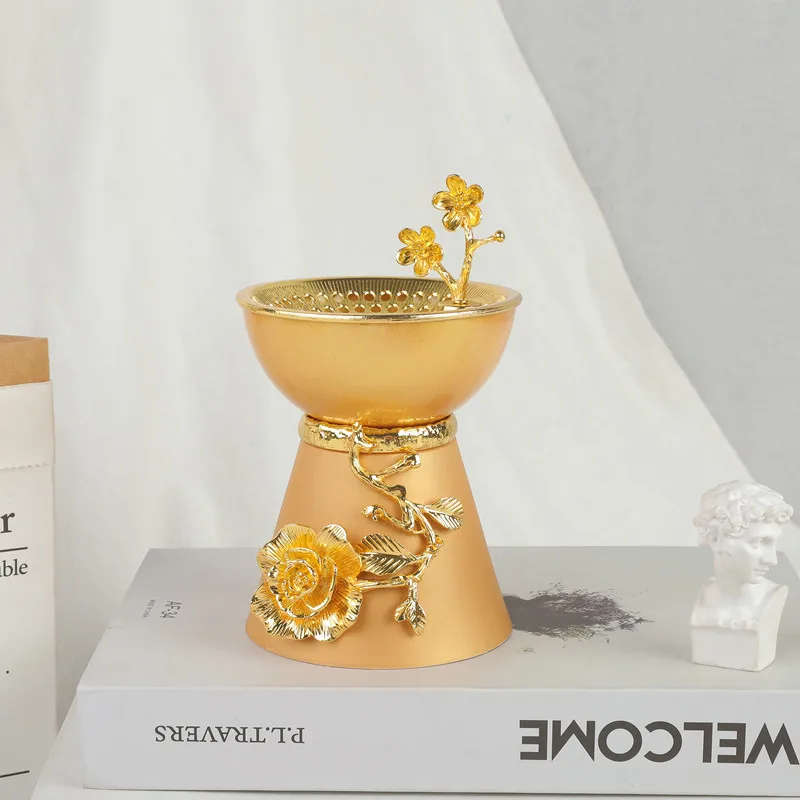 Saudi Arabia incense burner Golden flower Muslim Cone censer Middle