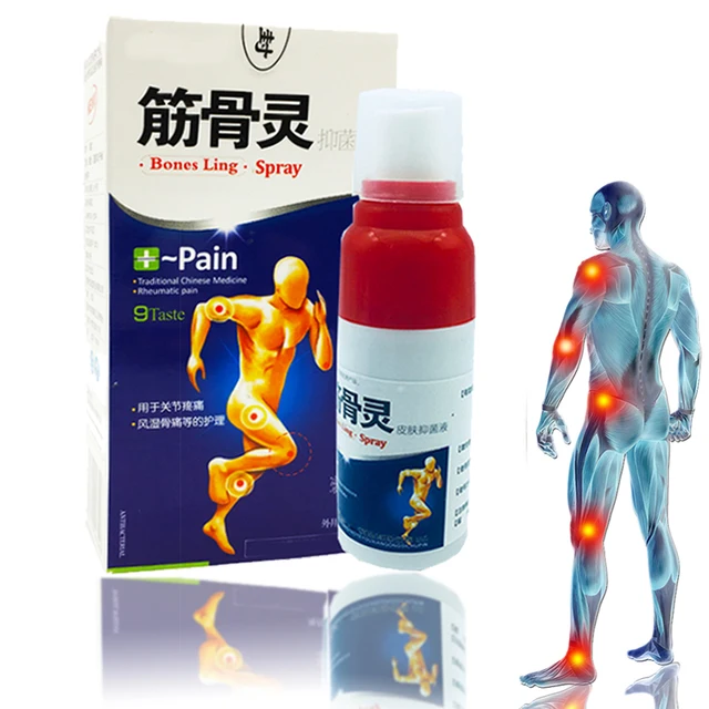 Pain Relief Spray Rheumatism Arthritis,Muscle Sprain Knee Waist Pain Back Shoulder Spray Tiger Orthopedic Medical Plaster 1