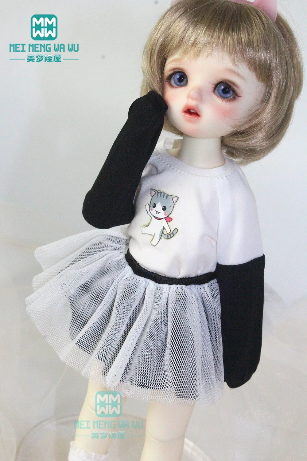 BJD куклы аксессуары Одежда для кукол подходит 27 см-30 см 1/6 YOSD MYOU bjd куклы мода носить Джемперы, юбка из пряжи, носки