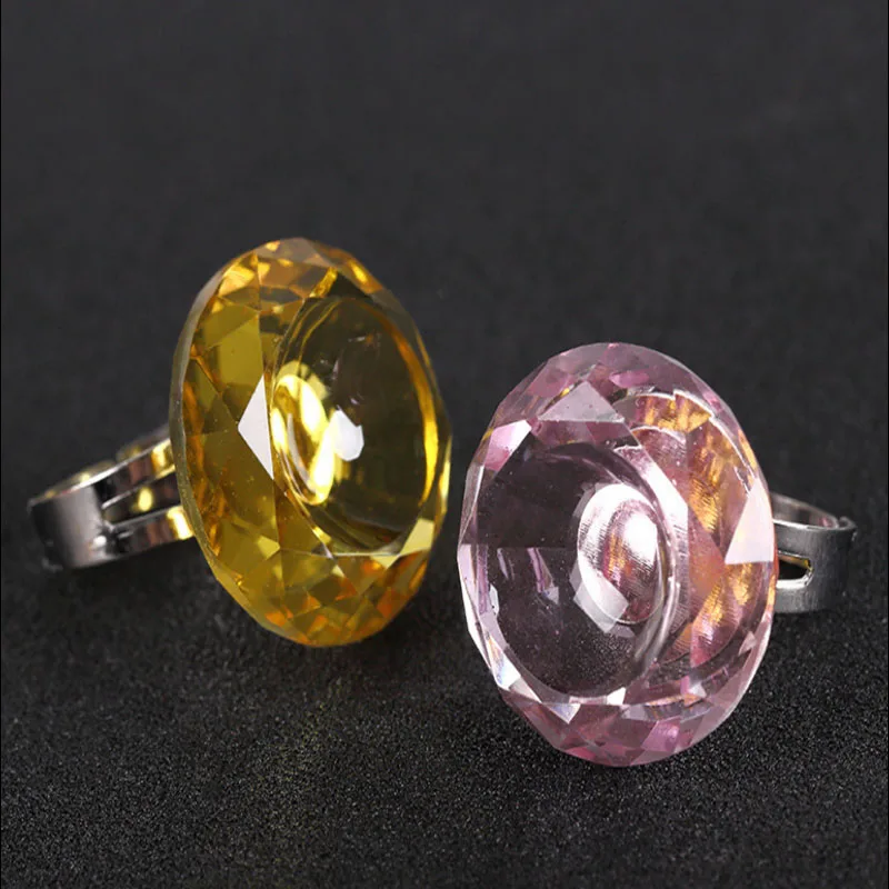 Регулируемая Хрустальная ресница удлинитель клей кольцо держатель паллет дизайн ногтей татуировки клей пигмент чашка палец ручной инструмент красоты