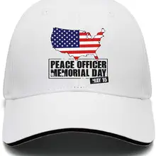 TSDFCPeace офицерам день памяти 15 мая Мужская Мода Регулируемая сетка капитан Хлопок Бейсболки Шапки