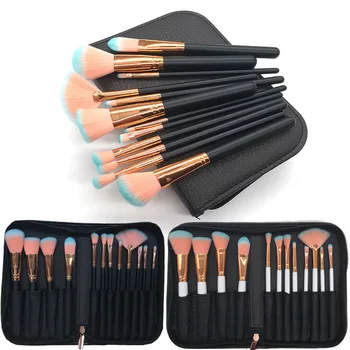 

New 12Pcs Makeup Brush Set Cosmetic Foundation Powder Mix Eyeliner Eyelash Lip Makeup Brush Lady Beauty Makeup Tools