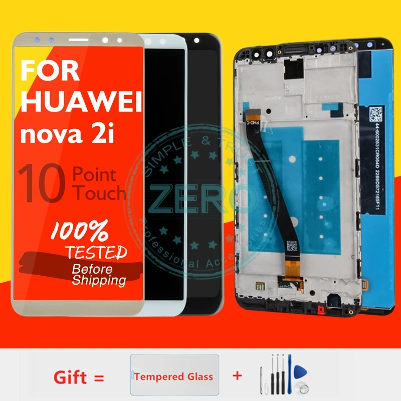 Оригинальный ЖК дисплей для Huawei Mate 10 Lite / Nova 2i экран сенсорная панель Mate10