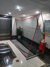HOT Portable 3M*2.14M Golf Practice Hitting Swing Nylon Net For Indoor Outdoor Detachable Golf Cage Training Aids With Carry Bag HOT Portable 3M*2.14M Golf Practice Hitting Swing Nylon Net For Indoor Outdoor Detachable Golf Cage Training Aids With Carry Bag