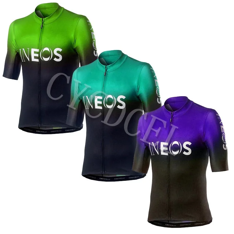 INEOS Pro новые летние майки для велоспорта, рубашки с коротким рукавом для мужчин, одежда для велоспорта, одежда для велоспорта