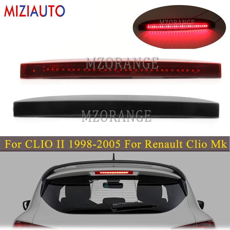 LED Third Brake Light For CLIO II 1998-2005 Renault Clio Mk III Tail Stop Signal Lamp Fog Lights Car Accessories | Автомобили и