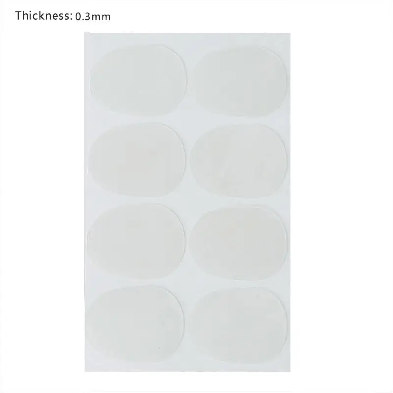 Saxophone Mouthpiece Cushions 8pcs Treble/Alto/Tenor Saxophone Clarinet Mouthpiece Patches Pads Cushions 0.3mm