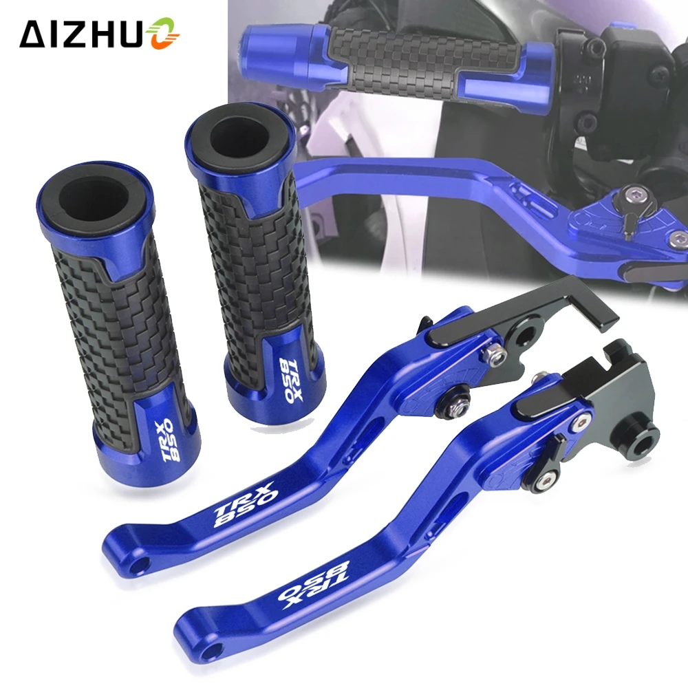 

Handlebar Grips TRX 850 FOR YAMAHA TRX850 1996-2000 1997 1998 1999 Motorcycle Accessories Aluminum Brake Clutch Levers handlebar