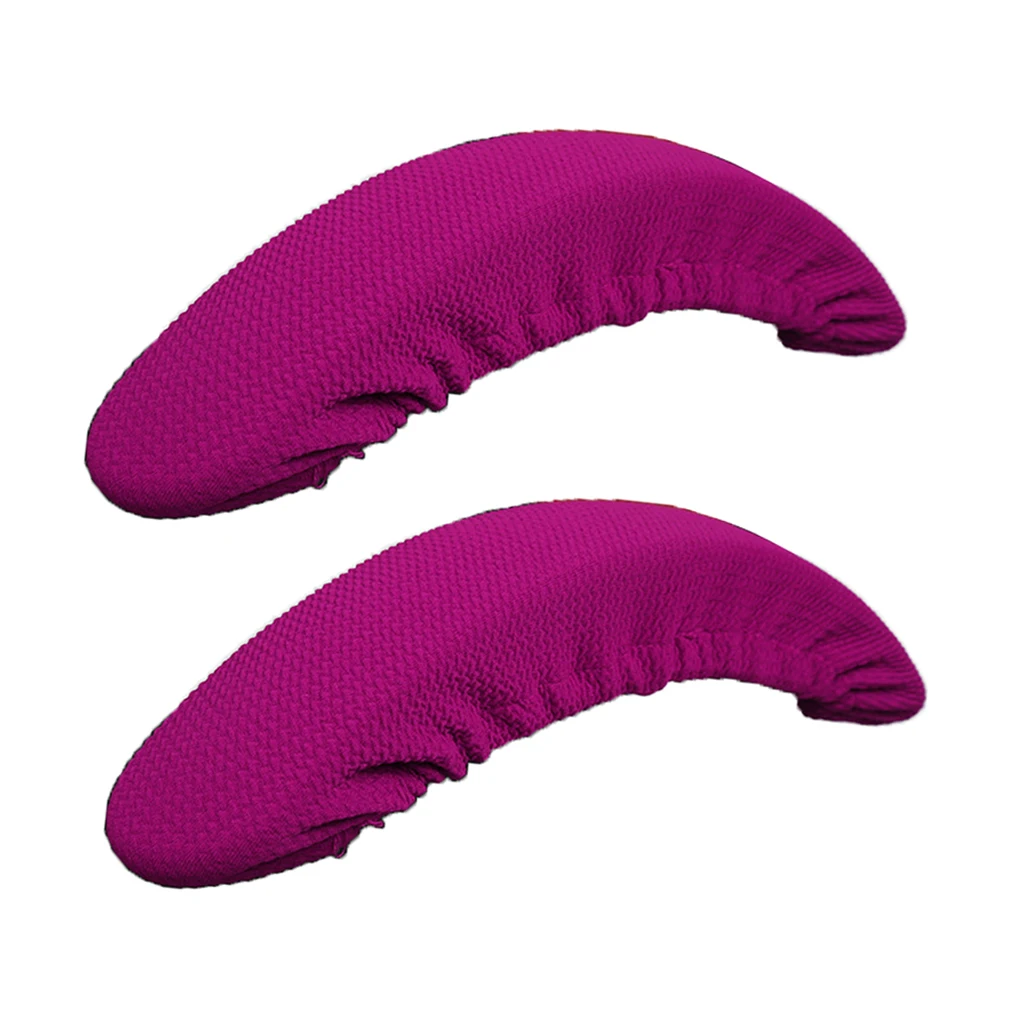 1 Pair Stretch Fabric Furniture Armrest Cover, Non Slip & Comfortable, Fits Most Shape Arms of Recliner Sofa Couch