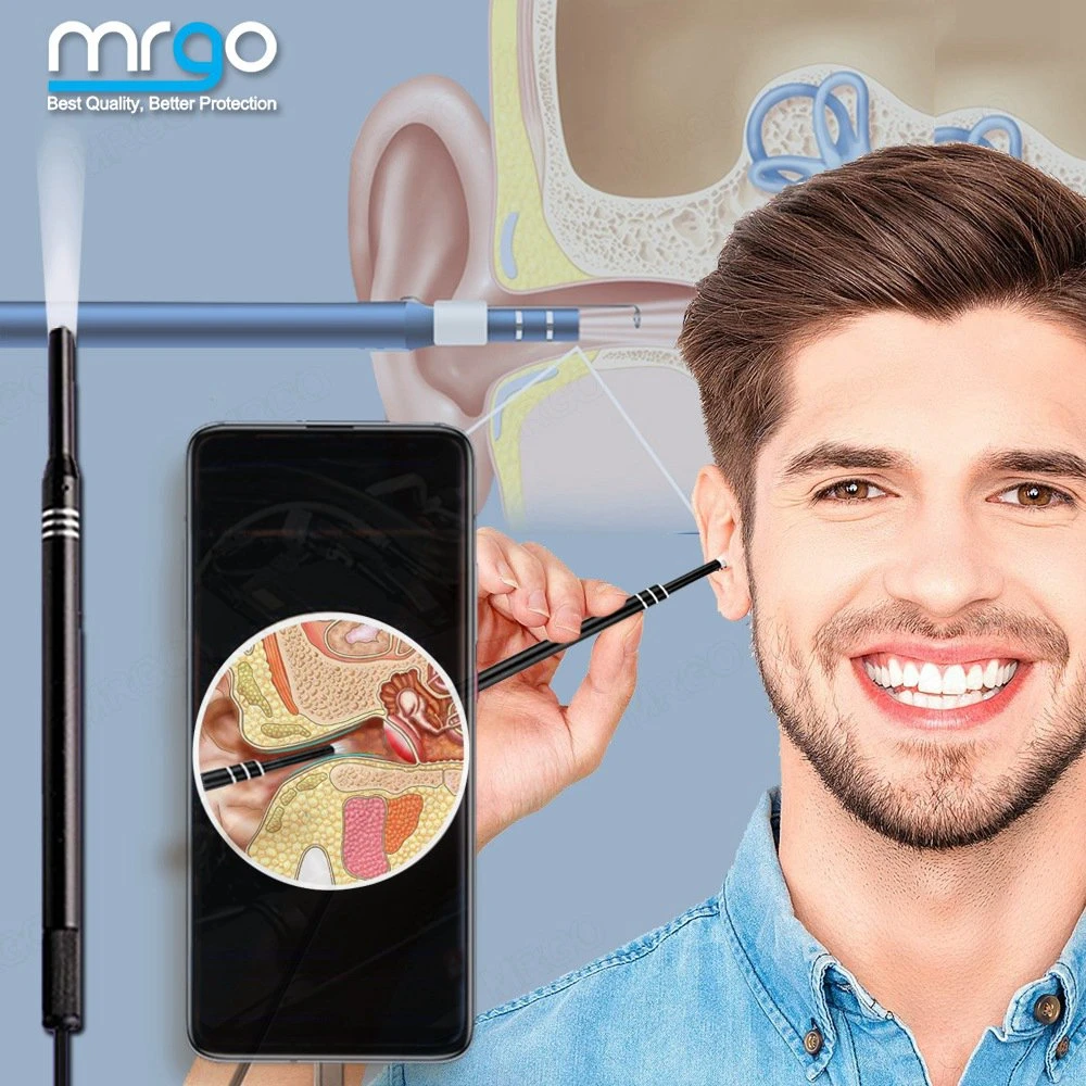 Clean Ear Endoscope Camera Mini Borescope Mobile Otoscope Probe Micro for Android Smartphone Endoscopic Camera Endoscope Usb C cctv security cameras