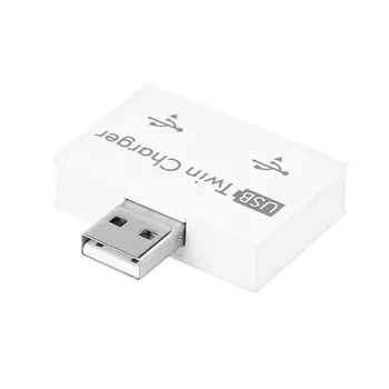 

2 Port Charger Hub Adapter Hot Sale fashion New USB Splitter for Phone Tablet Computer
