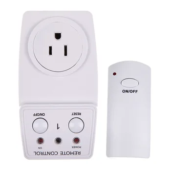 

New Promotion Wireless Remote Control AC Power Outlet Plug Switch TS-831-1 US L3EF