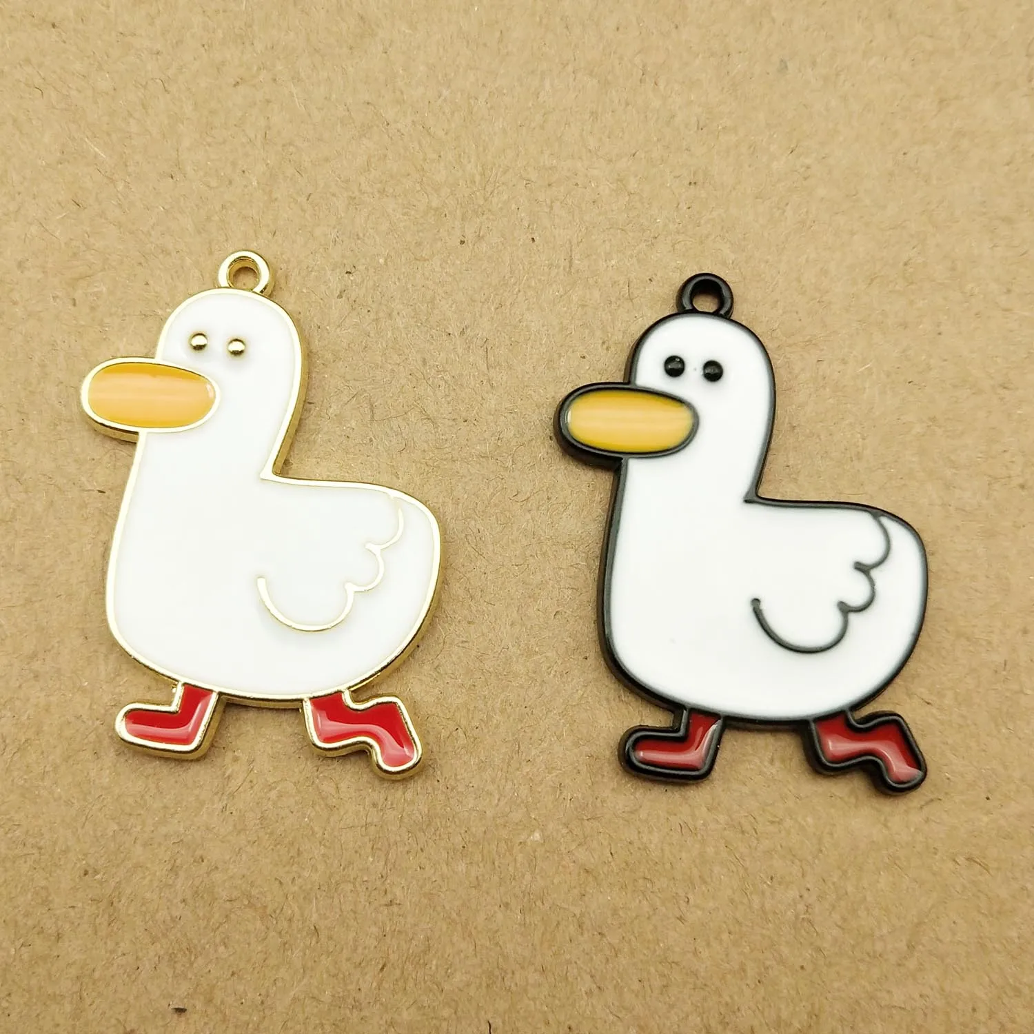 10pcs 25x33mm duck charm enamel charm for jewelry making and crafting fashion earring charm necklace pendant 10pcs 25x33mm duck charm enamel charm for jewelry making and crafting fashion earring charm necklace pendant