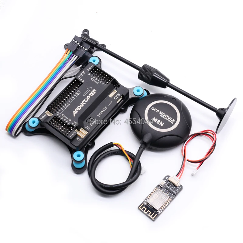 APM 2 8 Контроллер полета arducopter plane Ardupilot Wifi модуль M8N GPS стойка амортизатор | Игрушки