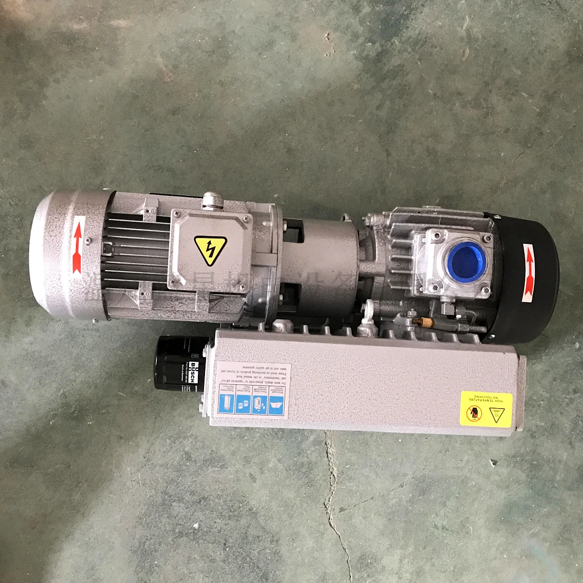 XD 040 AC220V AC380V вращающийся лопастной вакуумный насос (прочный 40 м3/ч) 200 Па без