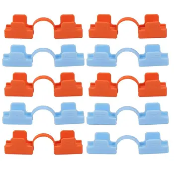 

10pcs Pipe Clamp Greenhouse Film Frame Vegetable Fruit Cover Insect Net Sunshade Net Fixing Clamp Clip Home Garden Tools