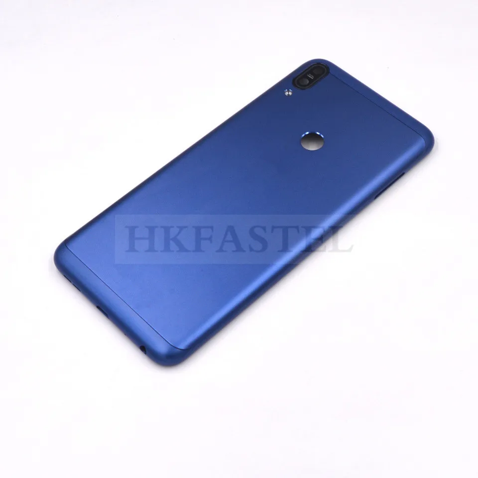 Для Asus Zenfone Max Pro(M1) ZB601KL задний корпус задняя крышка батарейный отсек+ Боковая кнопка громкости+ объектив камеры