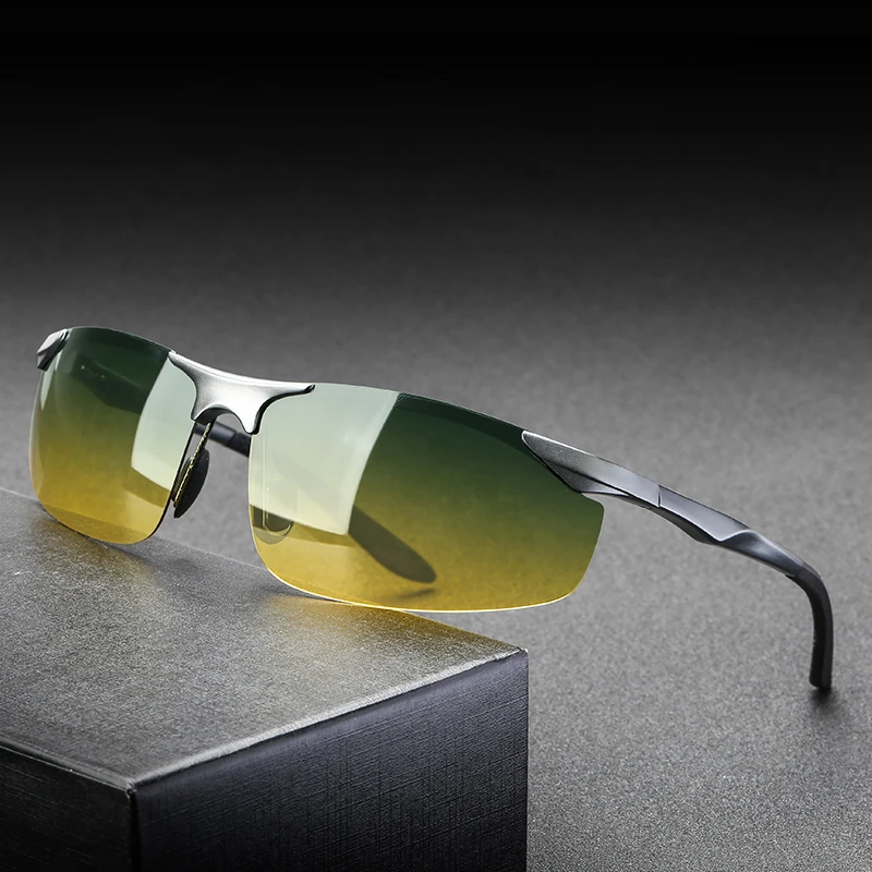 Polarized sunglasses Men's Driving glasses Aviator outdoor Sport UV400 Eyewear 
