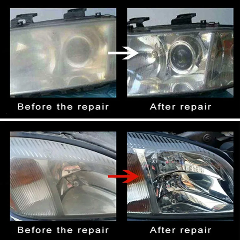 Car Headlamp Polishing Anti-scratch DIY For Car Head Lamp Lense Increase Visibility Headlight Restorstion Kit Restores Clarity
