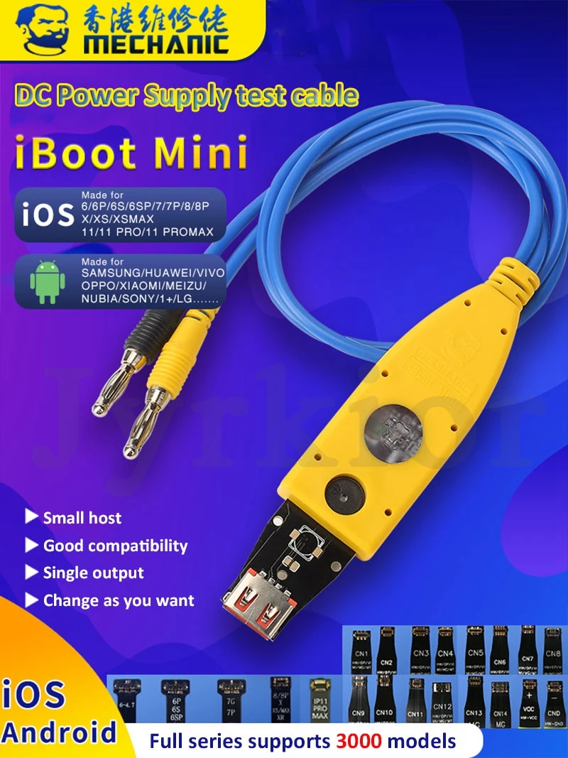 Механик для iPhone Samsung Android Boot line Тестовый Кабель мобильный телефон материнская