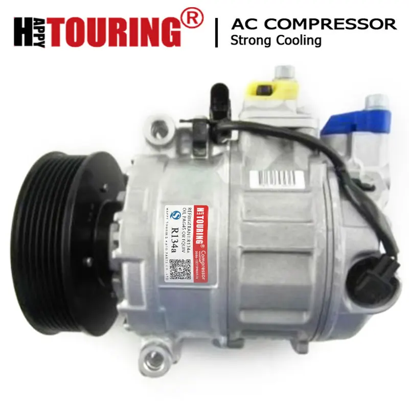 

A/C AC компрессор для Porsche / Audi A8 / VOLKSWAGEN TOUAREG 4.2L FSI V8 TRANSPORTER 437100-5450 447190-7600 DCP32051 7L6820803E