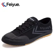 Черные мягкие дышащие кроссовки Feiyue обувь кунг-фу кроссовки для тайчи тапочки китайские ушу обувь для женщин и мужчин унисекс Спортивная обувь