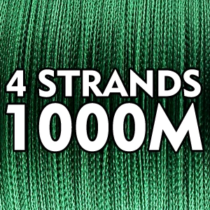 1000 м SIECHI бренд Tri-Poseidon серия 4 нити супер сильная японская многонитевая ПЭ плетеная леска 12-83LB - Цвет: Green