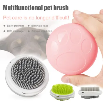 

Dog Brush Pet Massage Comb Hair Removal Deshedding Accessories Shower Supplies @LS
