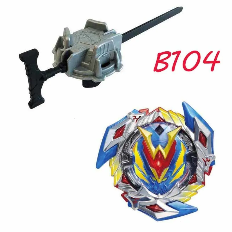 Горячая Beyblade Burst Box B122 игрушки Арена Bey Blade с пусковой установкой Bayblade Bable Fafnir Phoenix Blayblade игрушки - Цвет: B-104 No box