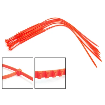 

Tools Snow Tire Chain Set For SUV truck Nylon 66 Orange Truck Anti-Skid