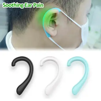 

10 Pair Mask Ear Hook Silicone Case Earloop Cover For Mask Soft Comfortable Ear Protection Hook Earbud Soothing Ear Pain