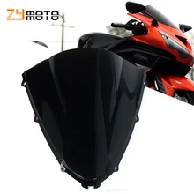 Parabrisas de doble burbuja para motocicleta parabrisas pantalla para KAWASAKI NINJA ZX14R ZZR1400 ABS 2006 2020, 2019, 2018 ZX 14R ZZR 1400