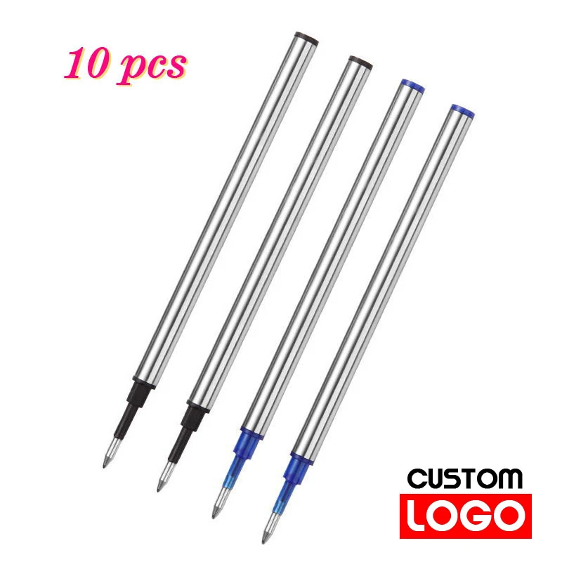Refills Ink Pens 10 Pcs Blue Refill Black Blue Refill School