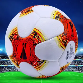 

Professional Size 5 Football Premier Faux Leather Seamless Football Soccer Ball Goal Team Match Training Soccer Ball