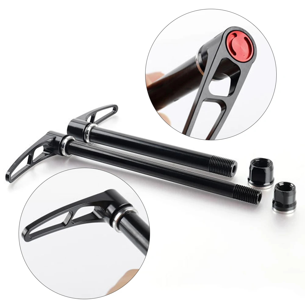 

1 Pair MTB Bike Quick Release Skewer Replacement High Strength Aluminum Alloy Bicycle Hub Rear Thru Axle