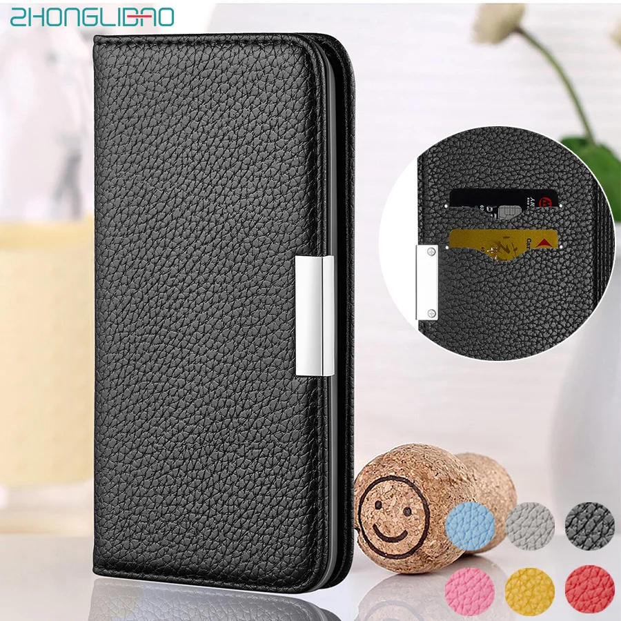 Litchi Leather Magnetic Flip Wallet Case for Xiaomi K20 Mi 9t Pro A2Lite Xiami Redmi 6A 7A Note 7 6 Pro Phone Cover Xiomi K20Pro