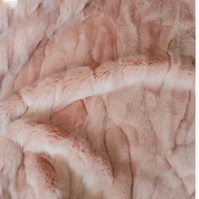 Женское пальто с меховым воротником из плюшевой ткани, ткань для кукольных сумок, ткань из искусственного меха, 160 см* 50 см/шт